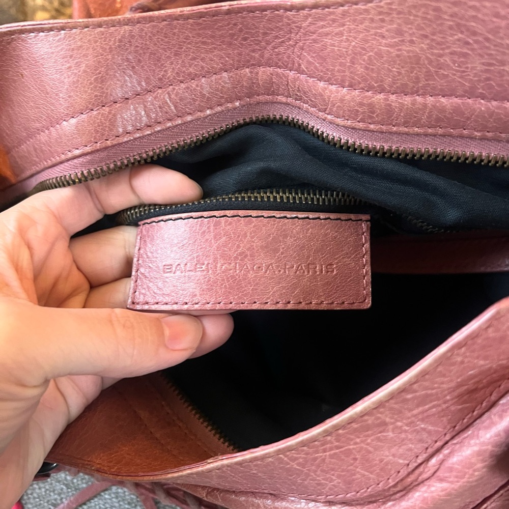 Balenciaga Agneau Classic Hardware City Velo Pink Sorbet Bag - Picture 7 of 15
